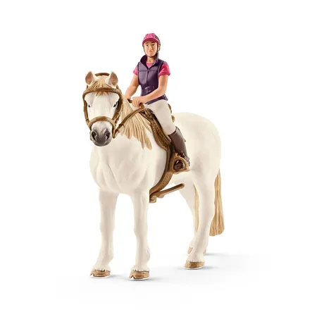 Schleich® 42359 Horse Club Freizeitreiterin mit Pferd
