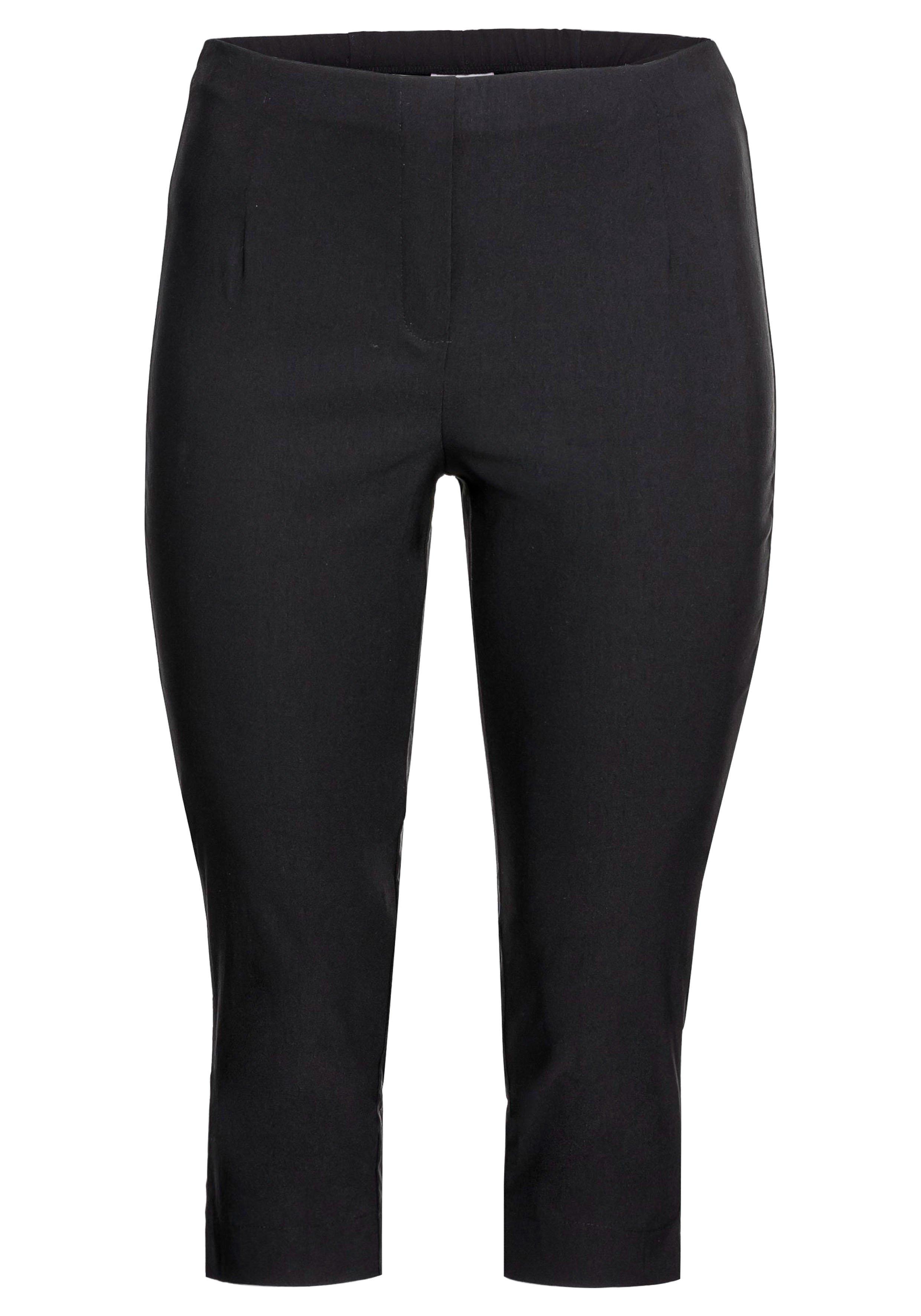 Bengalin-Hose in Caprilänge mit Schlupfbund