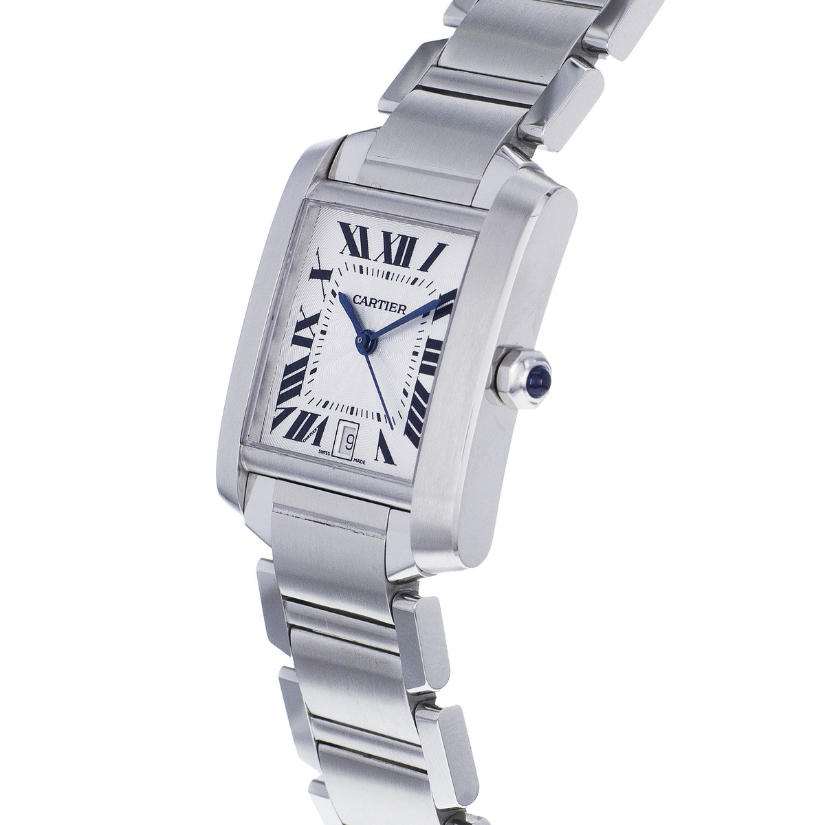 Montre d'occasion Cartier Tank mixte automatique acier