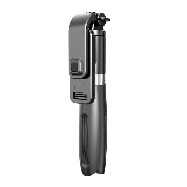 Selfie stick/mobilstativ med fjernbetjening, kamera og Gopro kompatibel