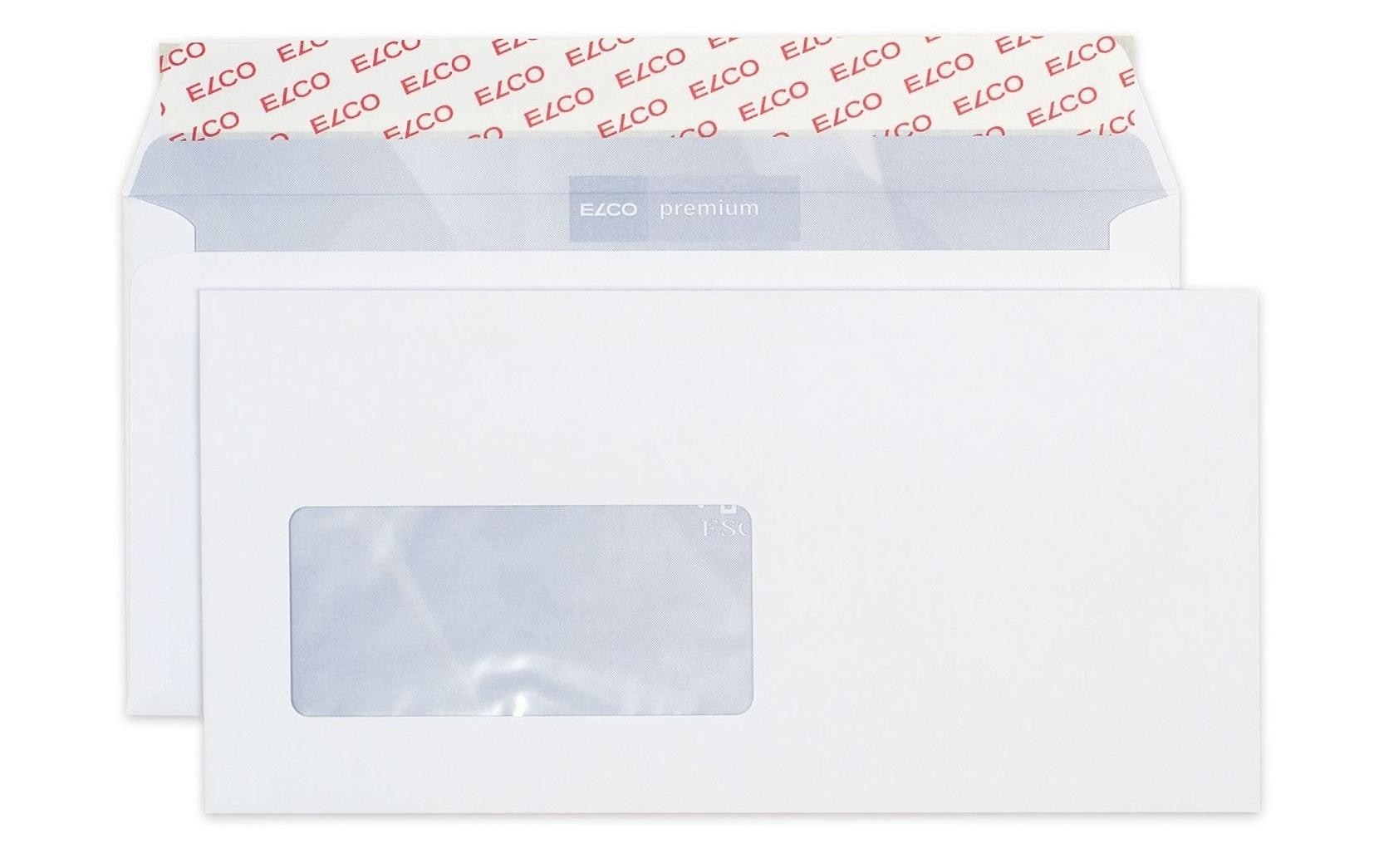 Couvert Premium C5/6 mit Fenster links, 500 StückBriefumschläge C5/6 mit Fenster links