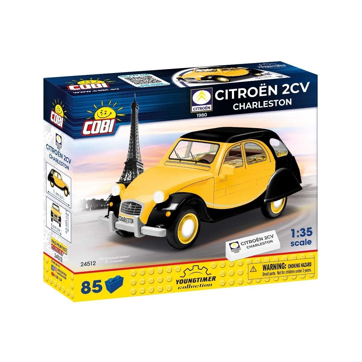 Cobi Citroen 2CV Charleston 1980