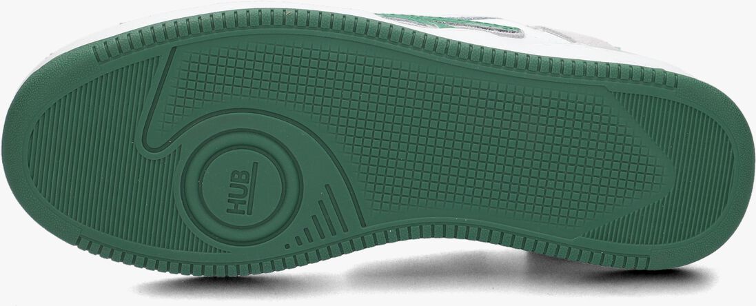 HUB witte hub lage sneakers smash