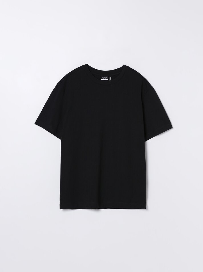 Camiseta Premium Relaxada - Preta