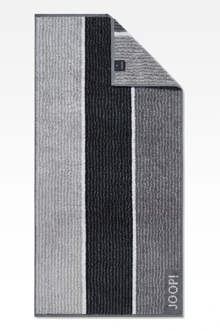 JOOP! Duschtuch LINES 80 x 150 cm in Schwarz