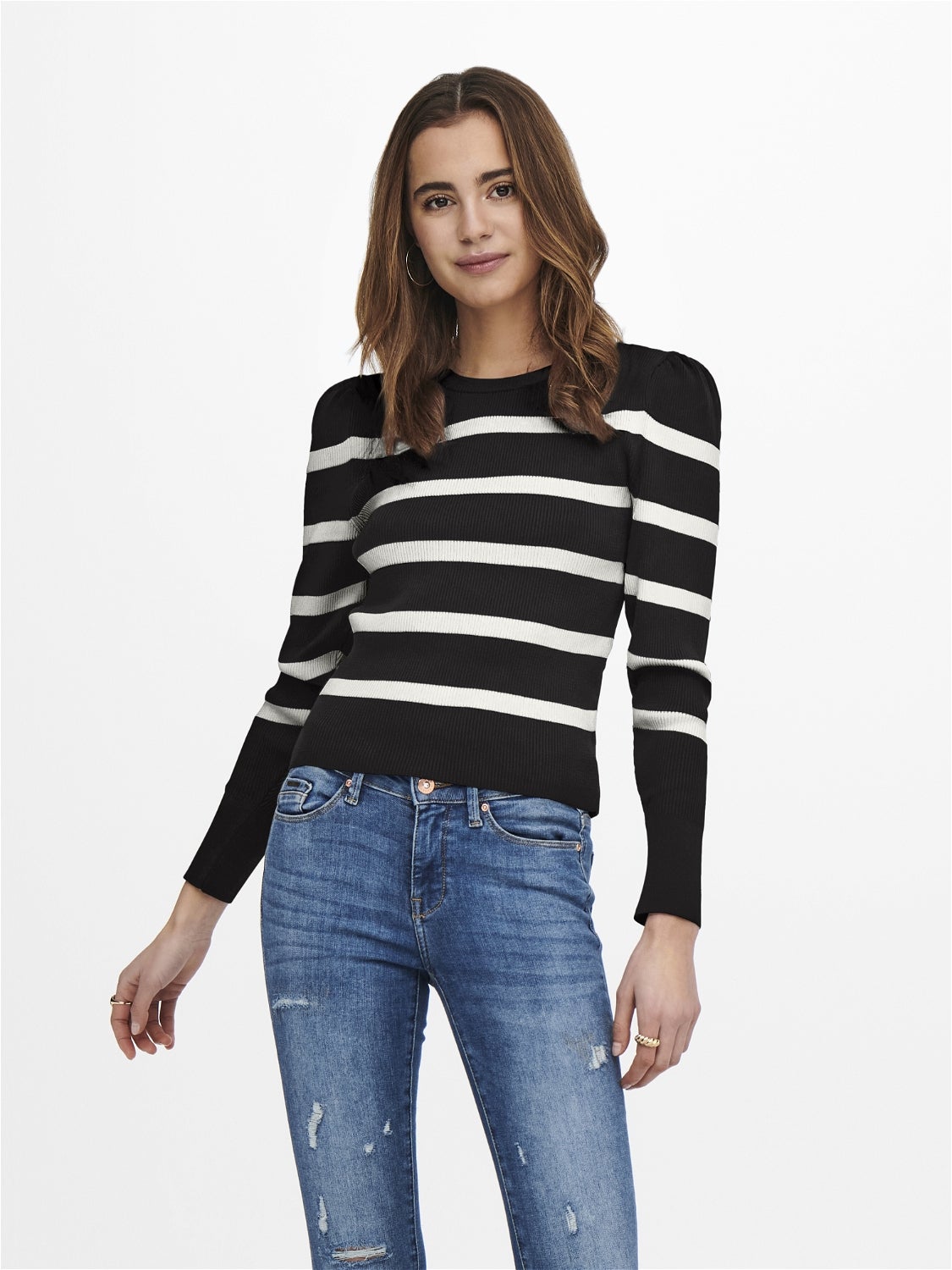 ONLSALLY Strickpullover Black