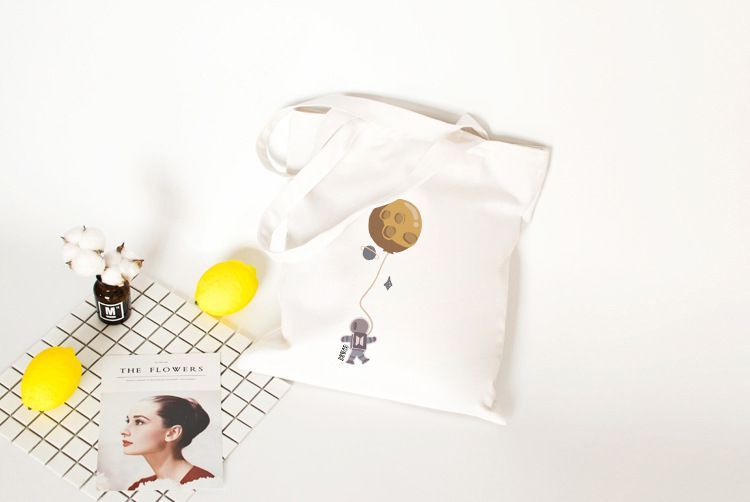 Cady - Canvas Tote Bag met print