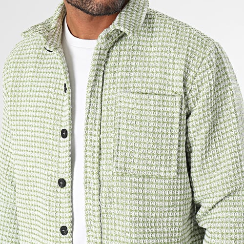 Surchemise Vert Blanc