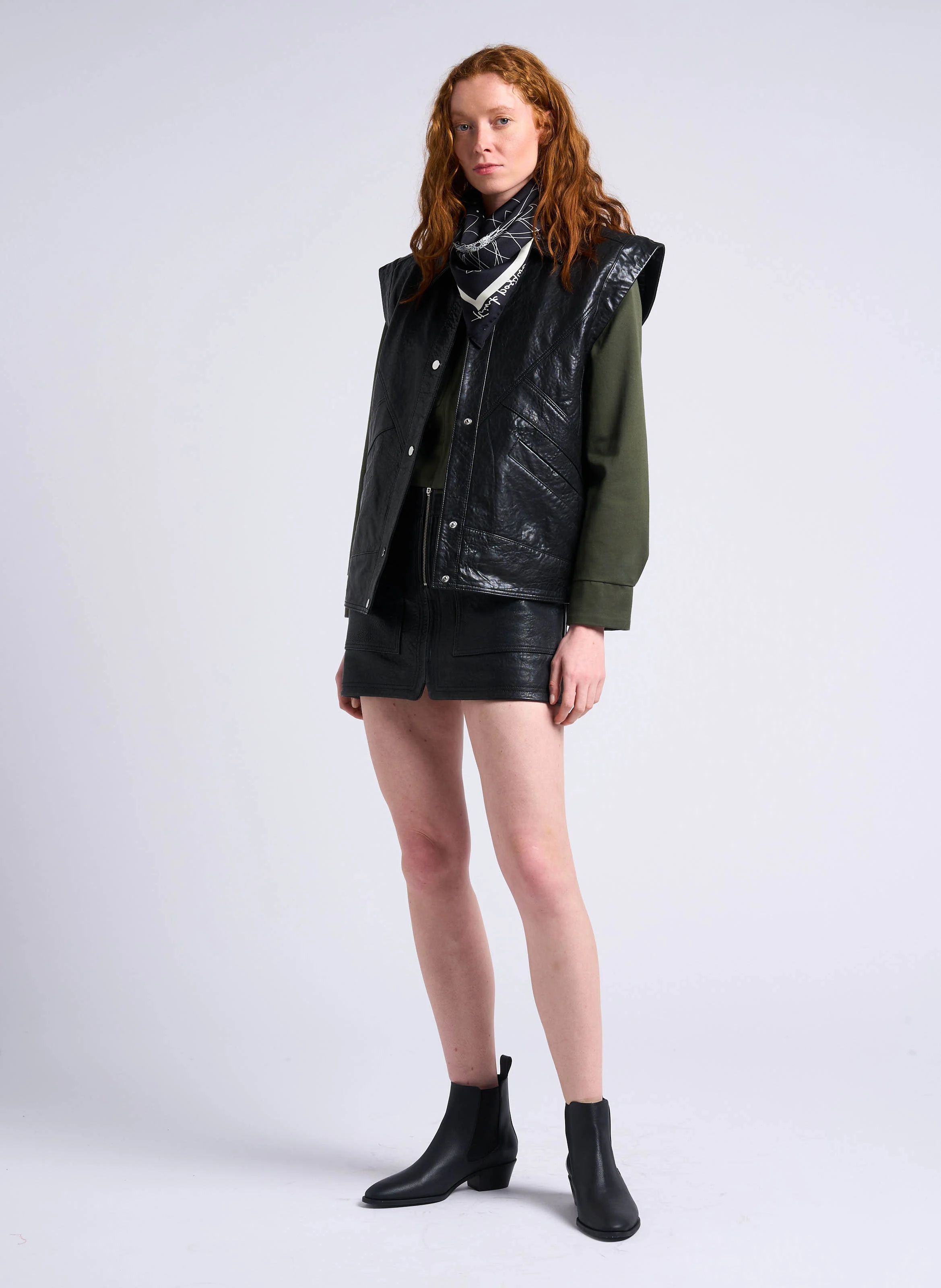KIM 40 - Boots en cuir | Noir