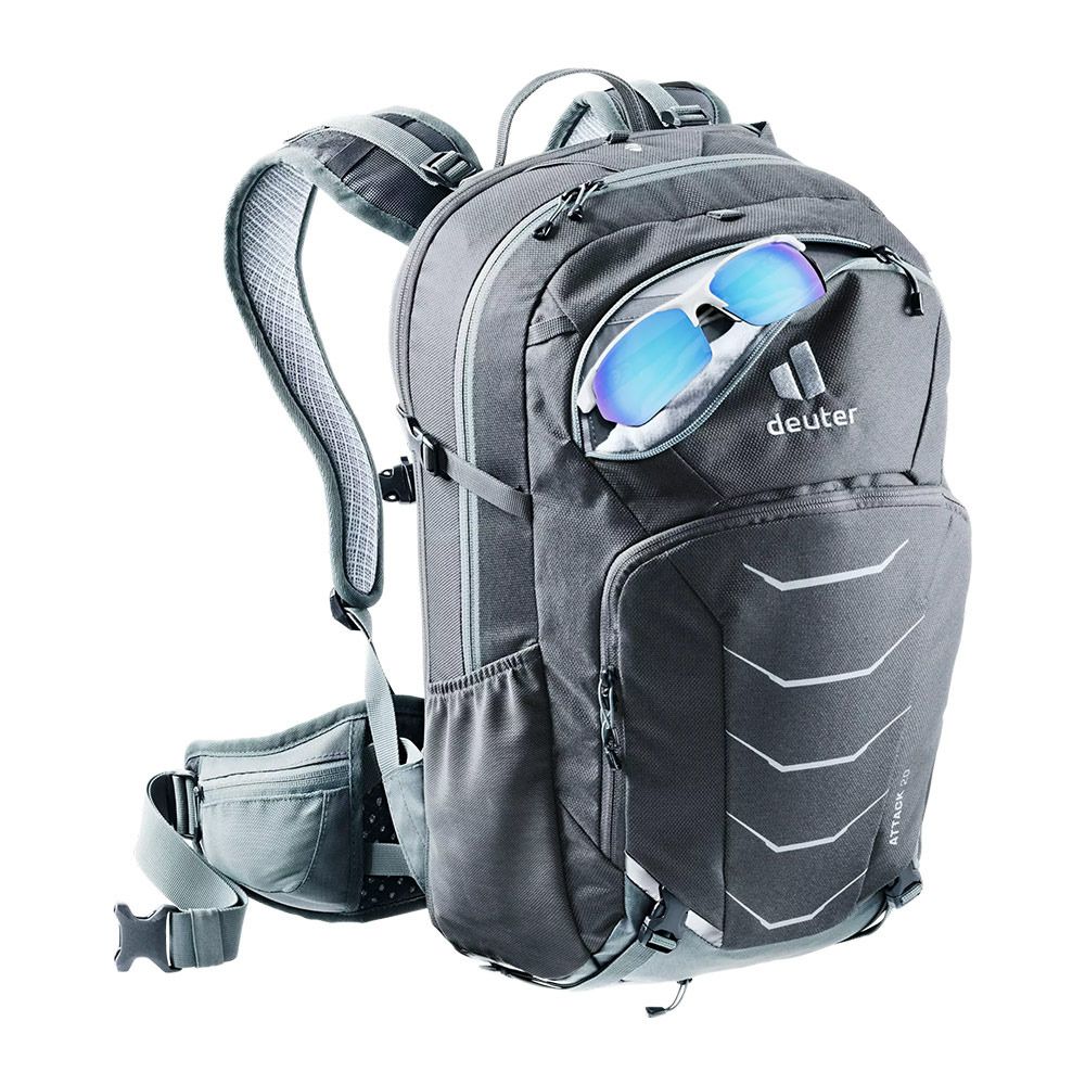 Deuter ATTACK 20L - Sac À dos graphite/shale