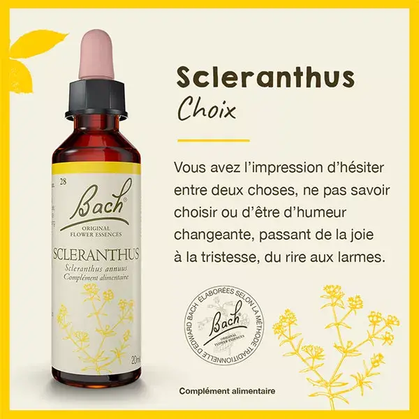 Fleurs de Bach Original - Scleranthus 20ml