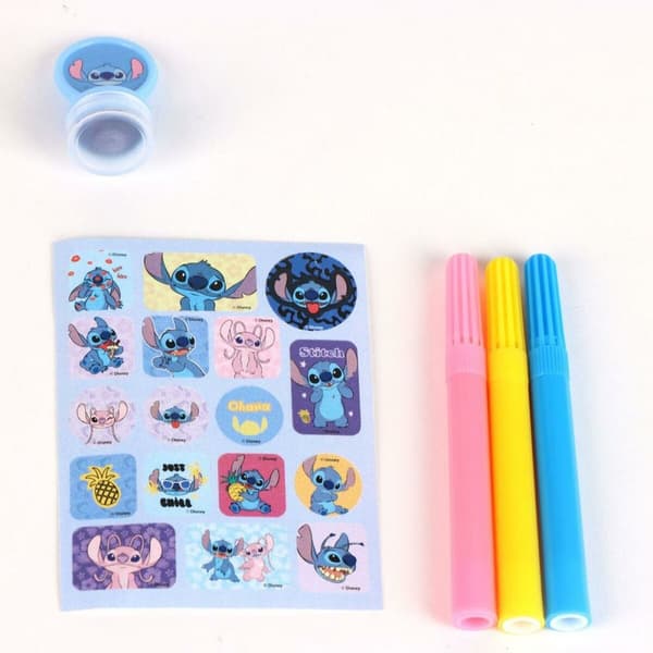 Sett med Skrivesaker Stitch 8 Deler