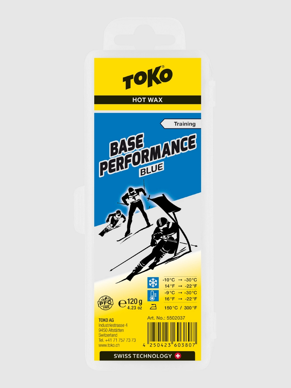 Toko Base Performance blue 120g Wax neutral