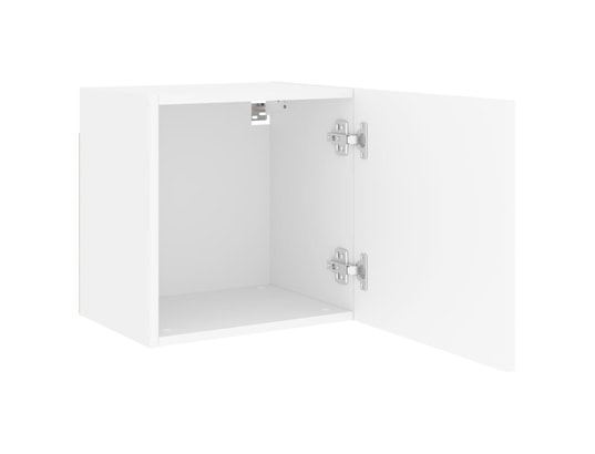 VIDAXL - Elément suspendu Meuble tv mural blanc 40,5x30x40 cm bois d'ingénierie