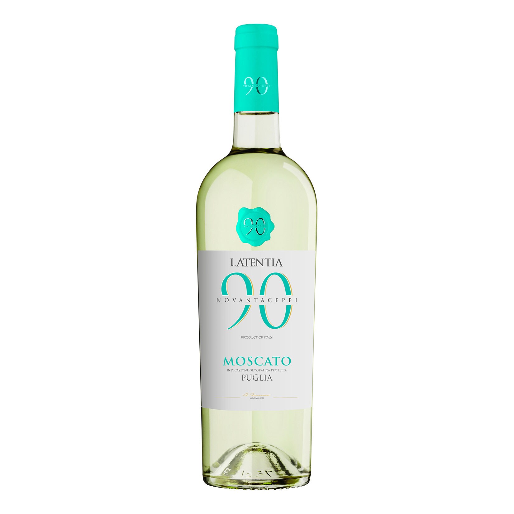 Novantaceppi Moscato Puglia IGP 12,5 % vol 0,75 Liter