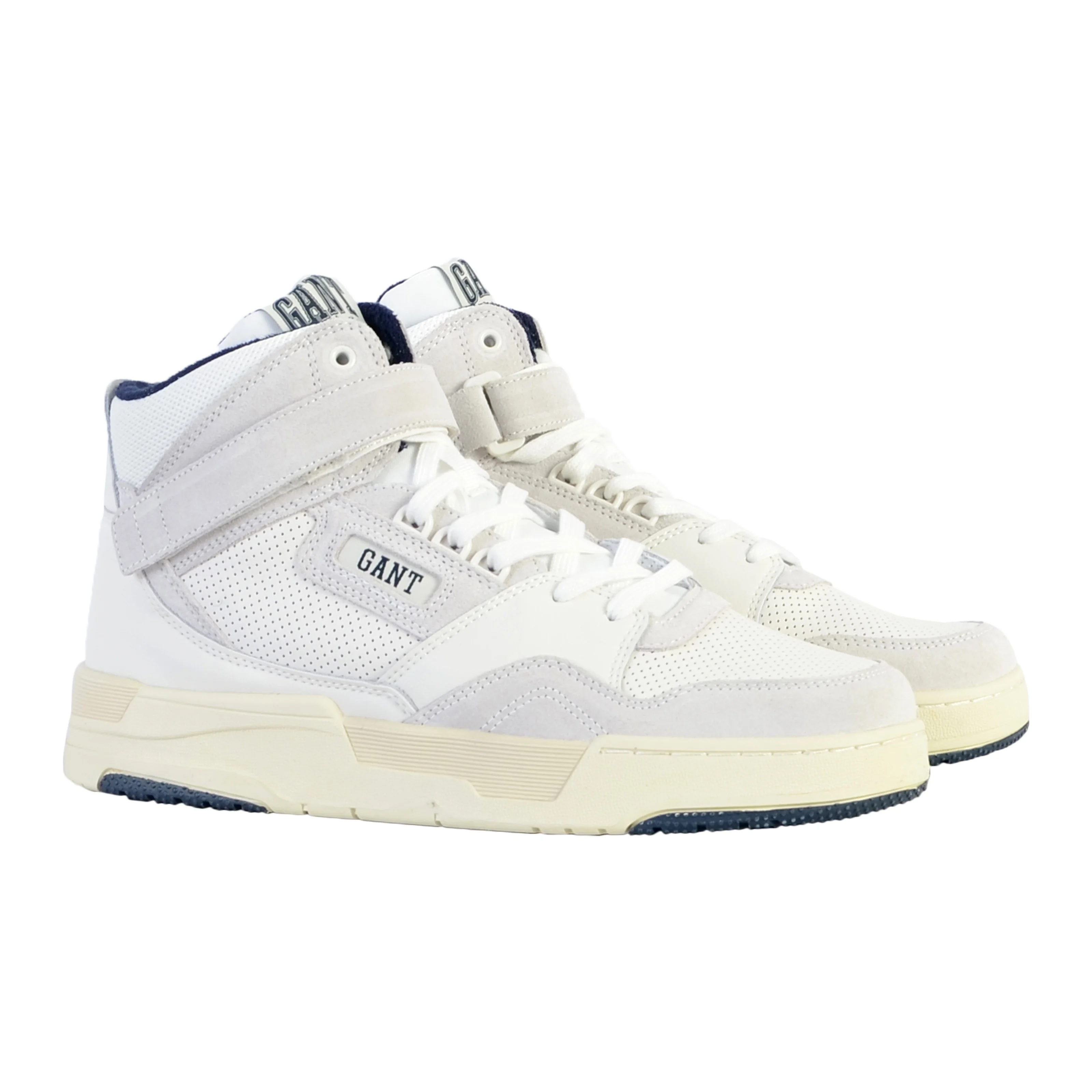 Basket montante cuirbrookpal | Blanc