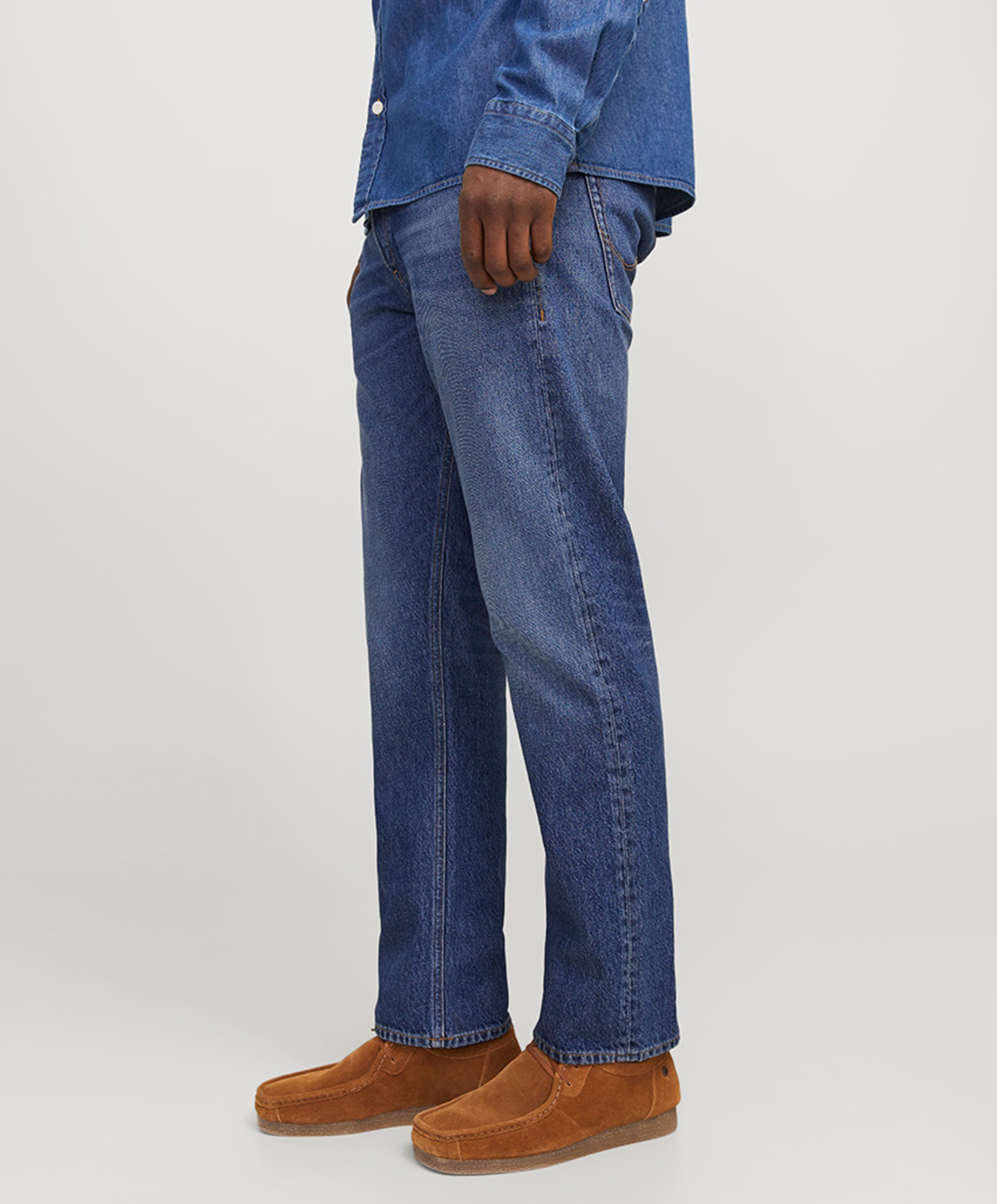 Jack & Jones JJICHRIS JJORIGINAL SBD 632 NOOS heren jeans blauw
