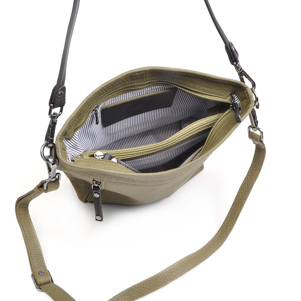 Berba Chamonix Schoudertas Olive