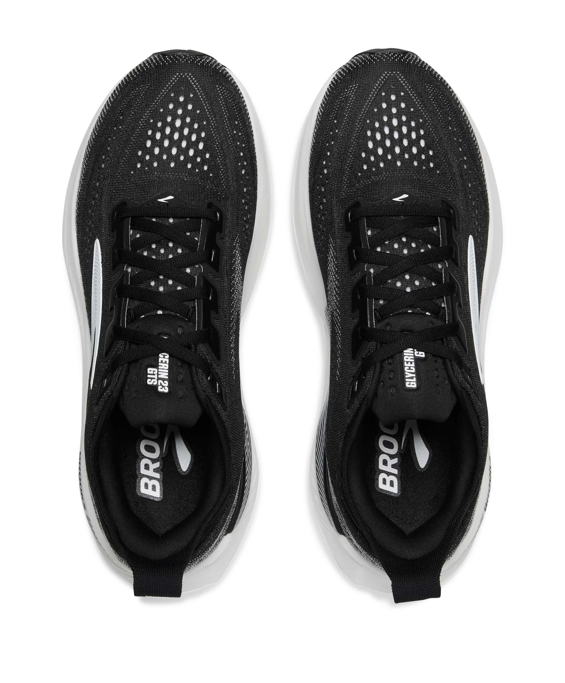 Brooks Glycerin GTS 23 dames runningschoenen zwart