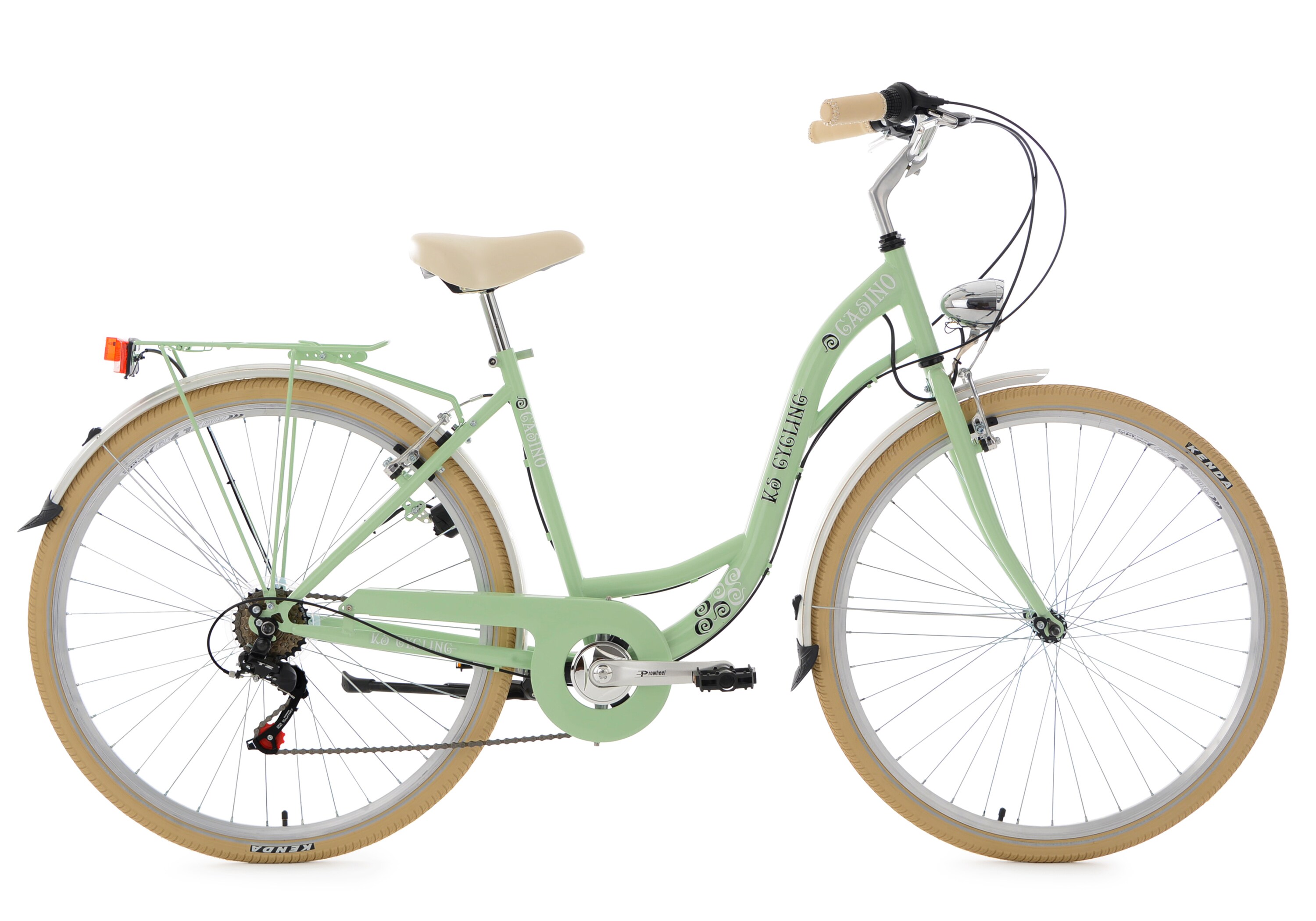 KS Cycling Damenfahrrad Casino 28 Zoll mit 6 Gang-Kettenschaltung