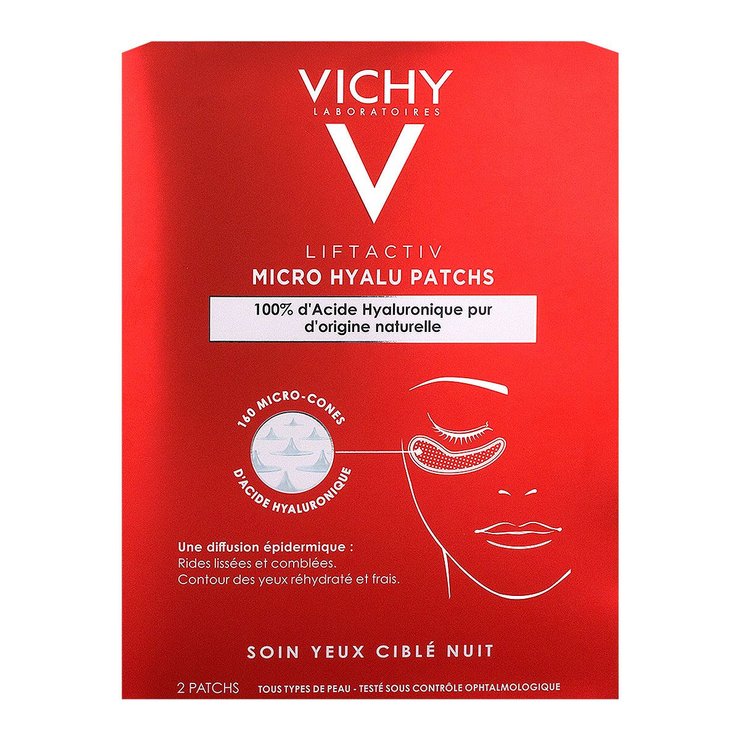 Liftactiv micro hyalu 2 patchs yeux