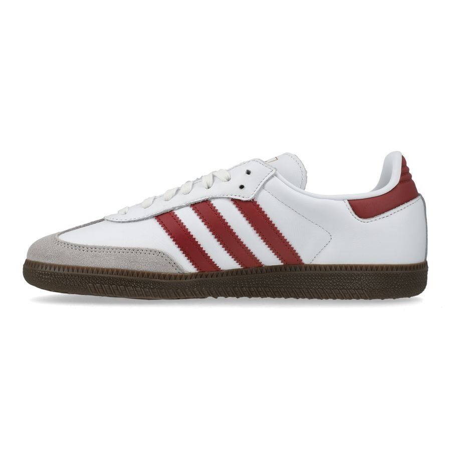 adidas Original Samba OG - Blanc/Preloved Red/Gris