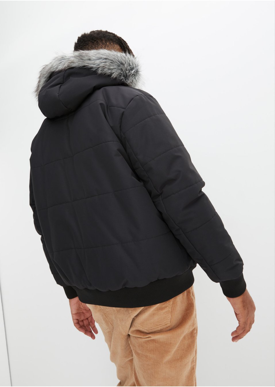 Veste fonctionnelle à capuche style blouson