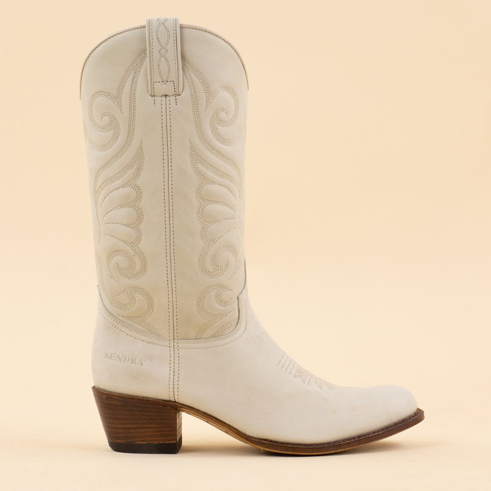 Sendra cowboyboots 11627 Offwhite