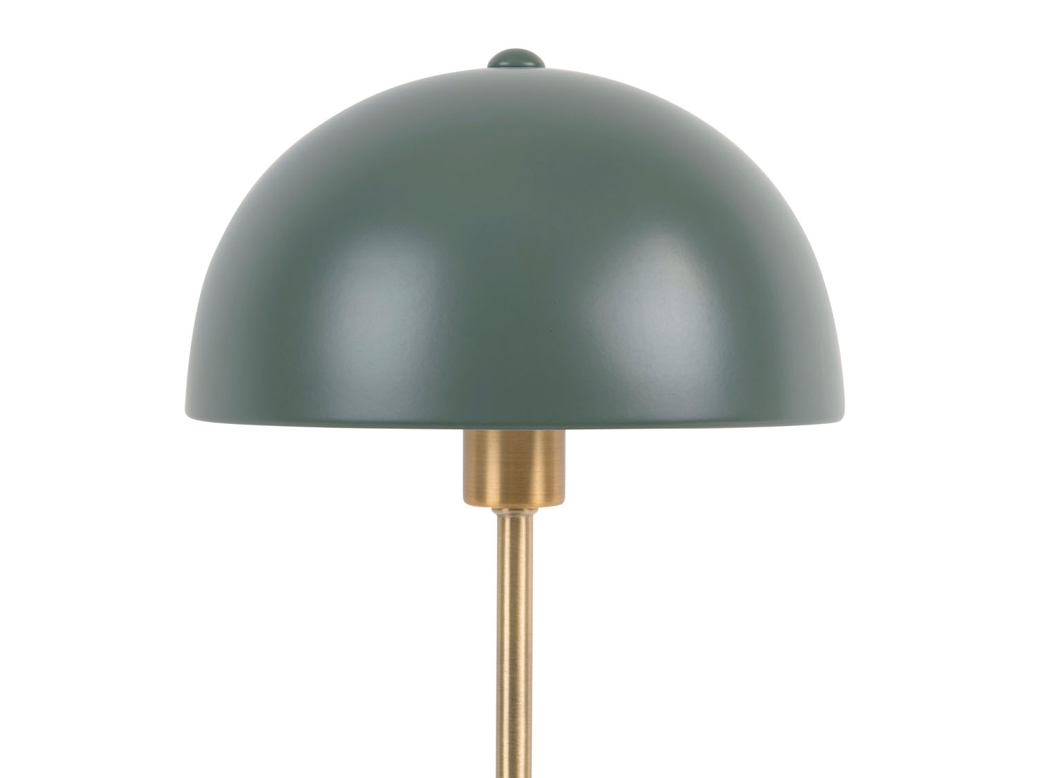 Table lamp Bonnet metal jungle green
