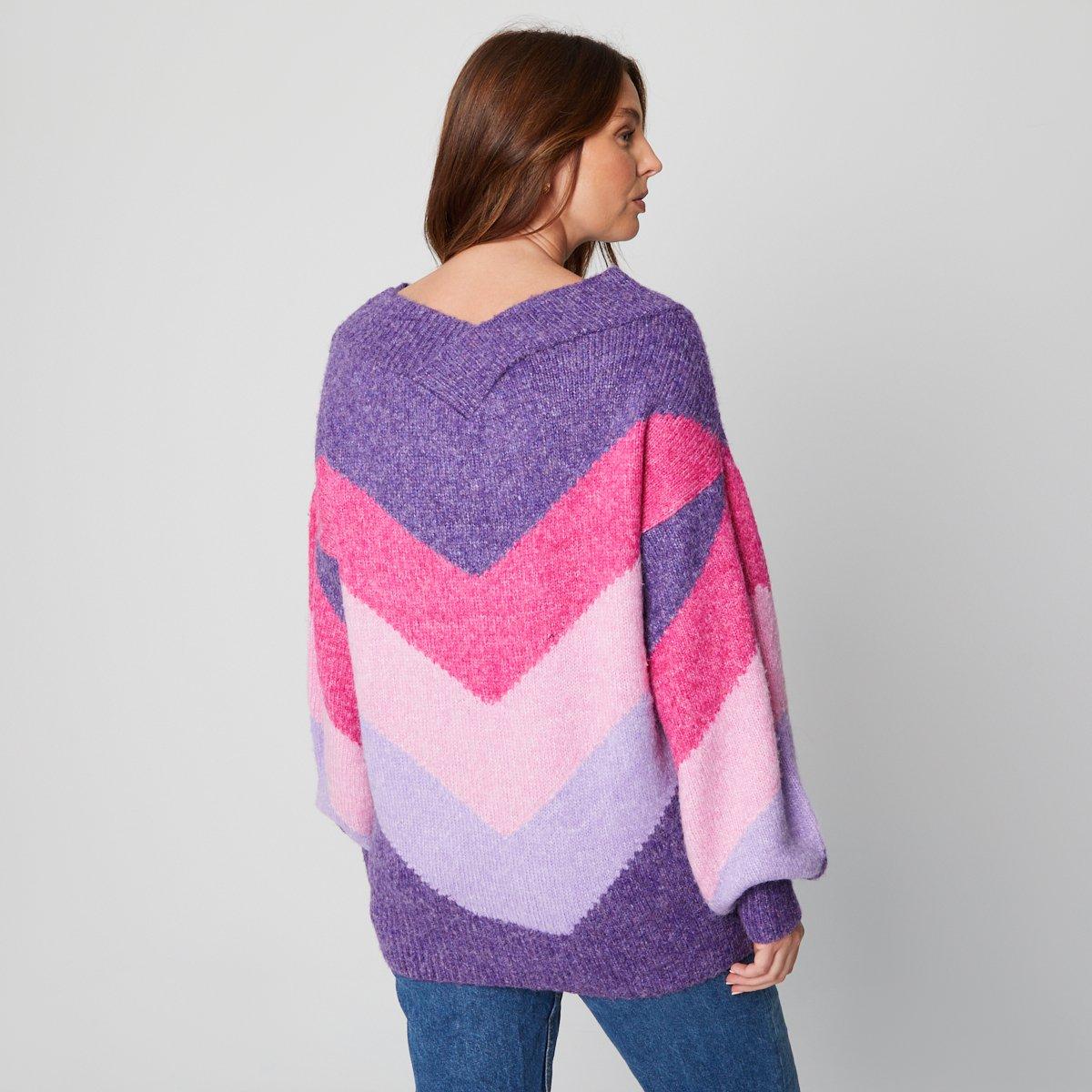 Be You Ladies Slouch Longline Jumper