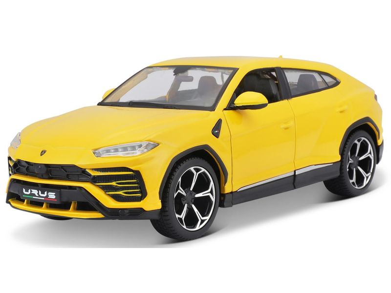 Maisto Sportwagen Lamborghini Urus 1:24, Gelb Sammlermodell im Massstab 1:24