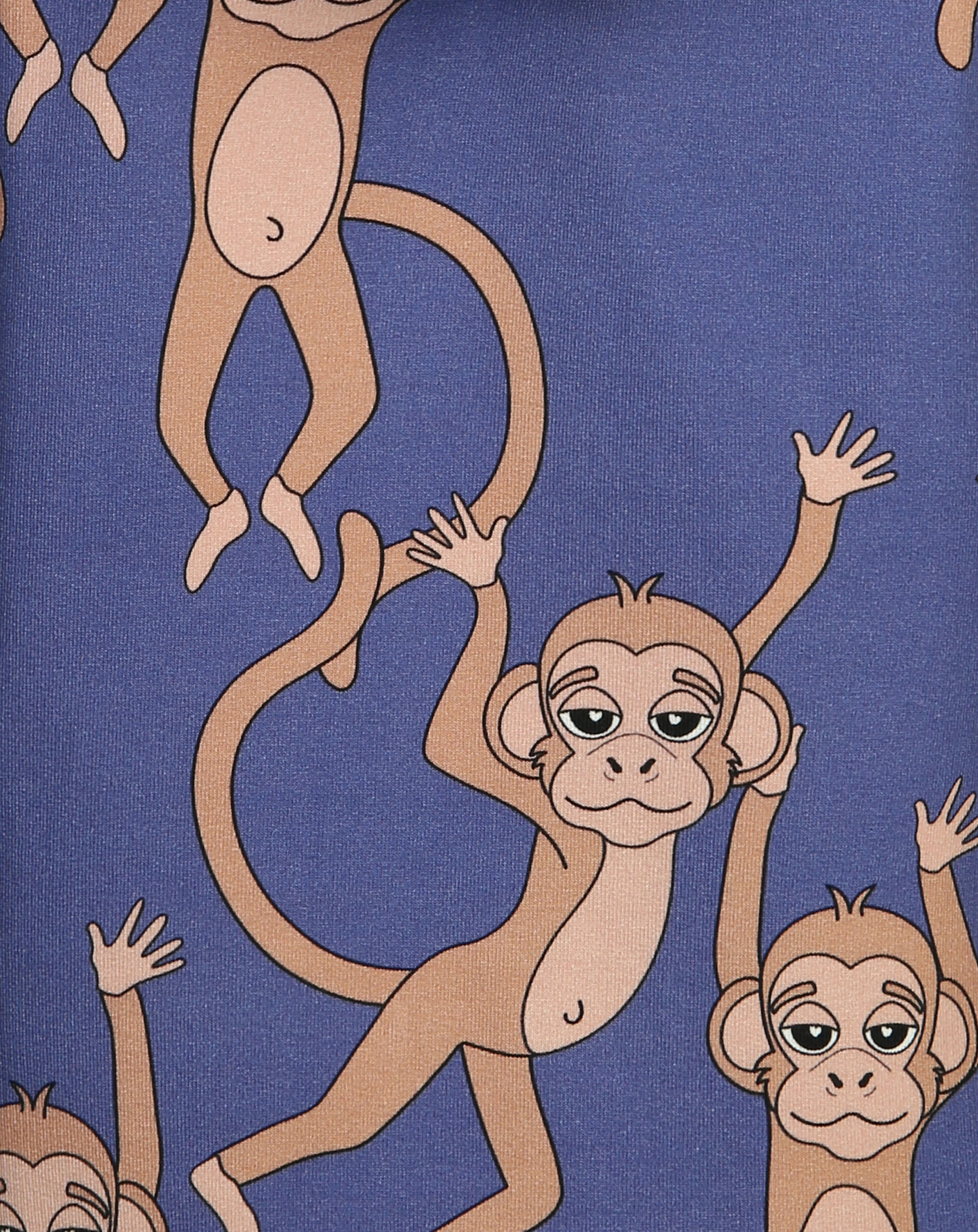 Kapuzen-Sweatjacke MONKEY in blue
