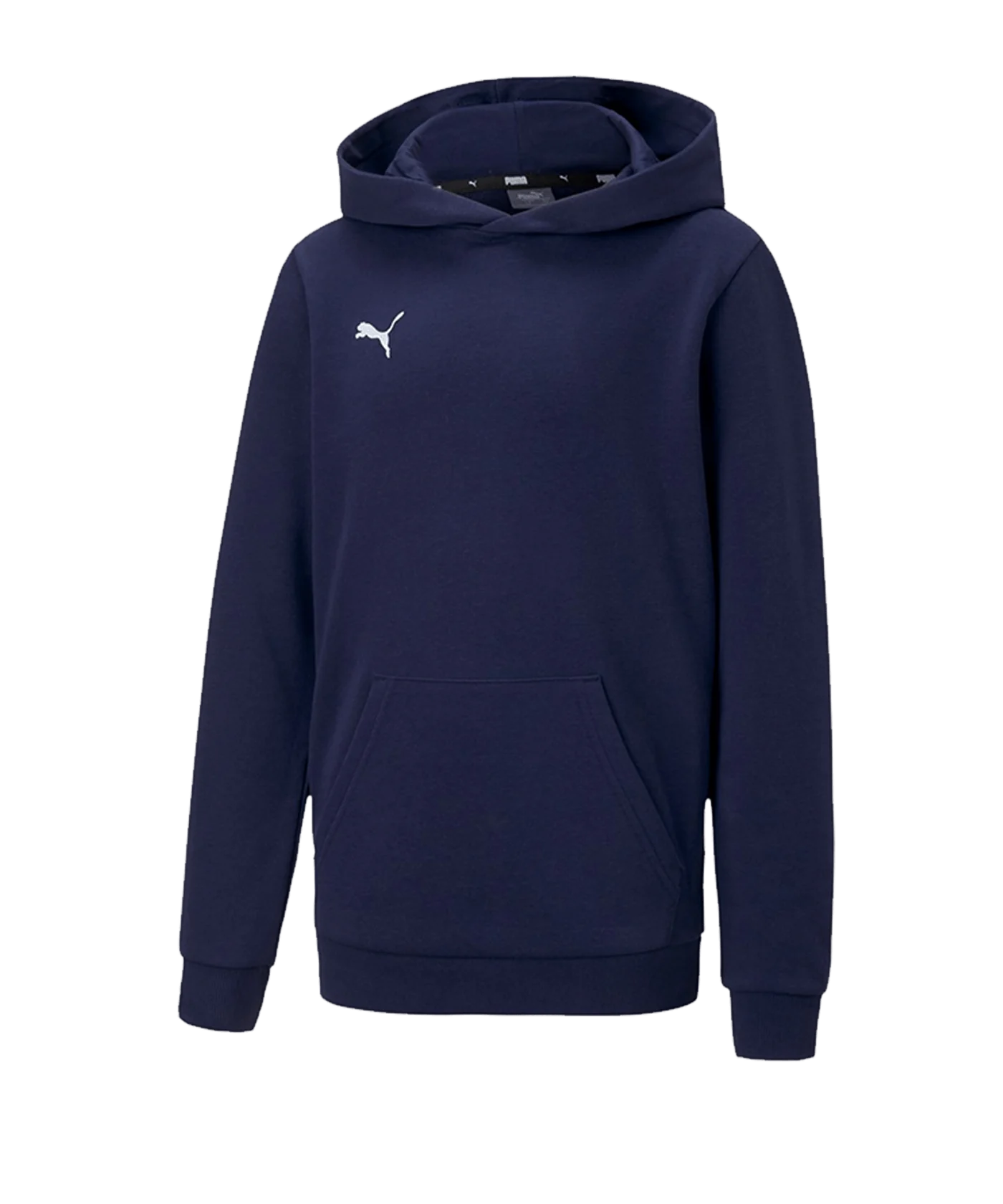 PUMA teamGOAL 23 Casuals Hoody Kids Blau F06