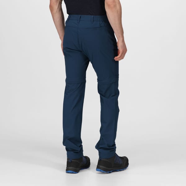 Pantalon randonnée REGATTA LEESVILLE Z/O TRS II BLUE WING