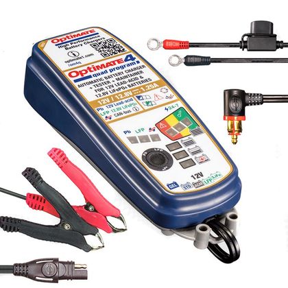 Chargeur Tecmate OptiMate 4 Quad Program Édition PREMIUM Can Bus Universel