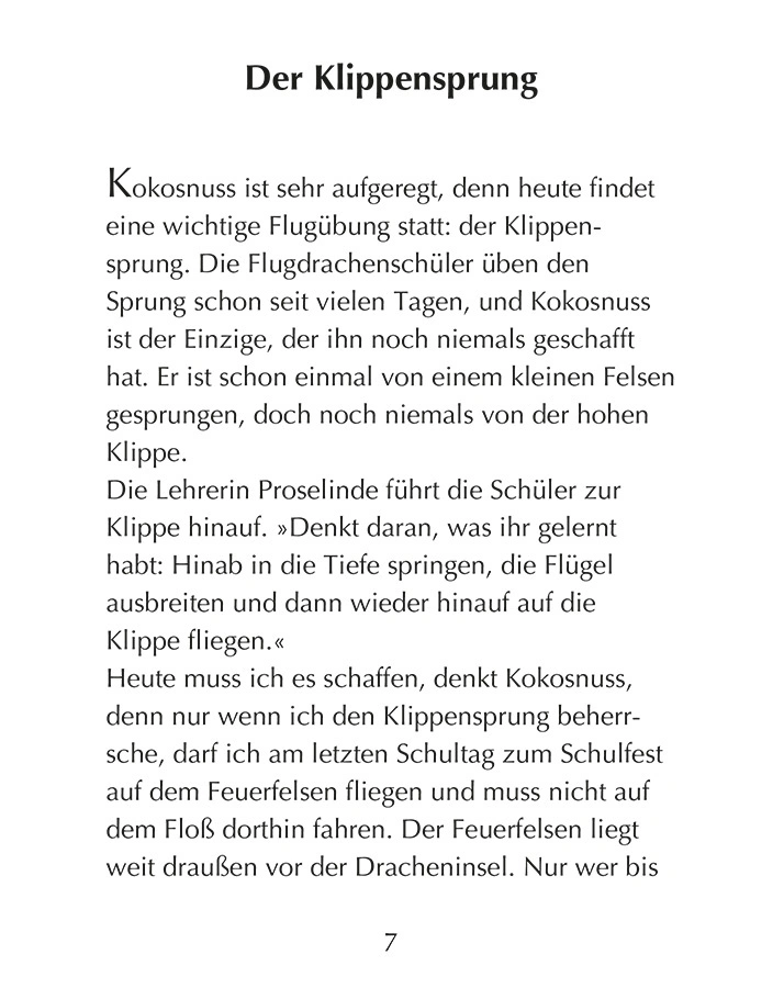 Schulfest auf dem Feuerfelsen / Die Abenteuer des kleinen Drachen Kokosnuss Bd.5