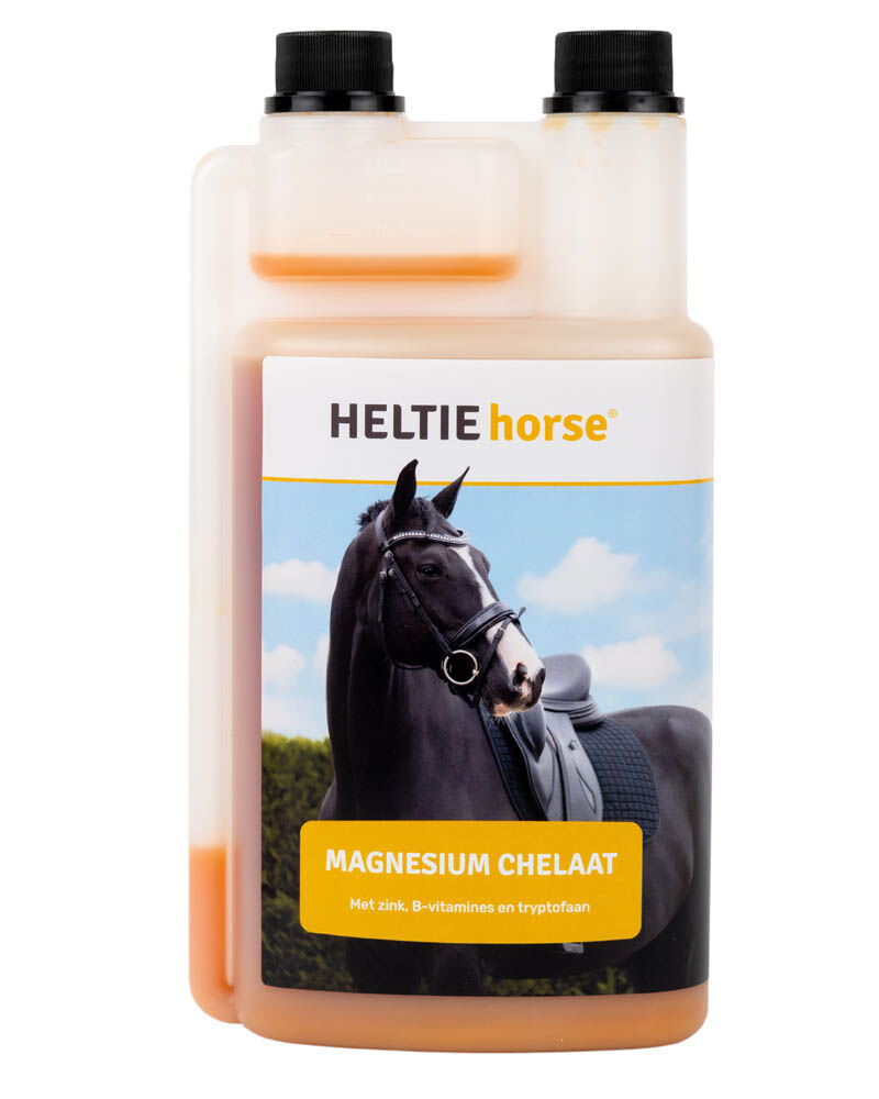 Heltie horse Vloeibaar Magnesium Chelaat Supplement - Paard - 1 Liter - Flacon