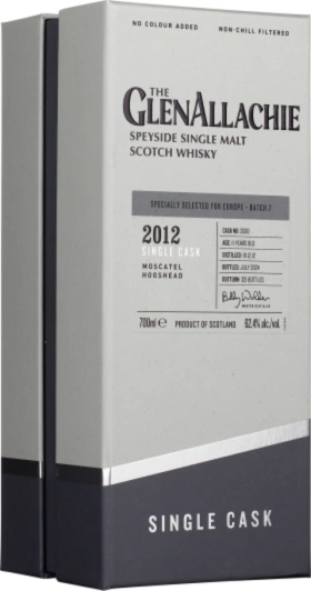 GLENALLACHIE 11 YEARS 2012 MOSCATEL CASK 70CL