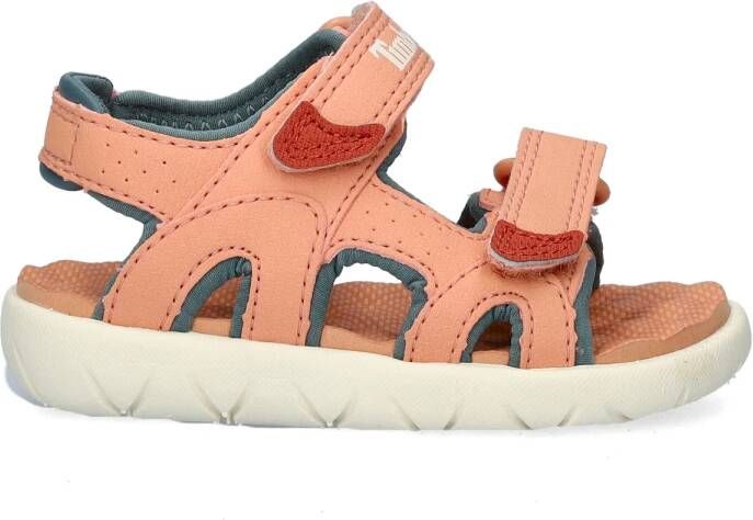 Timberland Perkins Row sandalen zalmroze Meisjes Imitatieleer Meerkleurig 22