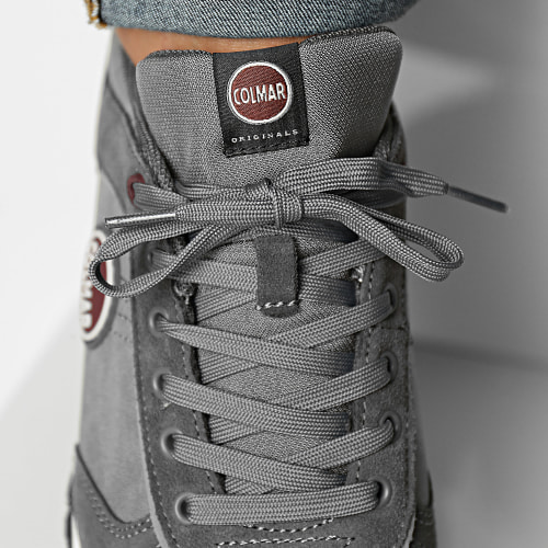 Baskets Travis Boost 017 Gray Burgundy