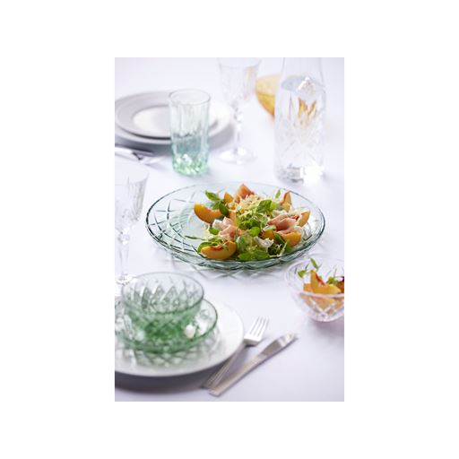 Lyngby Glas Sorrento 4-pak Skåle, Grøn, Ø12 cm