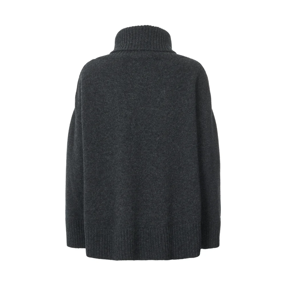 Gai+Lisva  Vita Lambswool turtleneck - Dark grey
