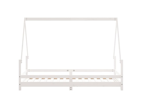 VIDAXL - Lit enfant Cadre de lit pour enfants blanc 90x190 cm bois de pin massif