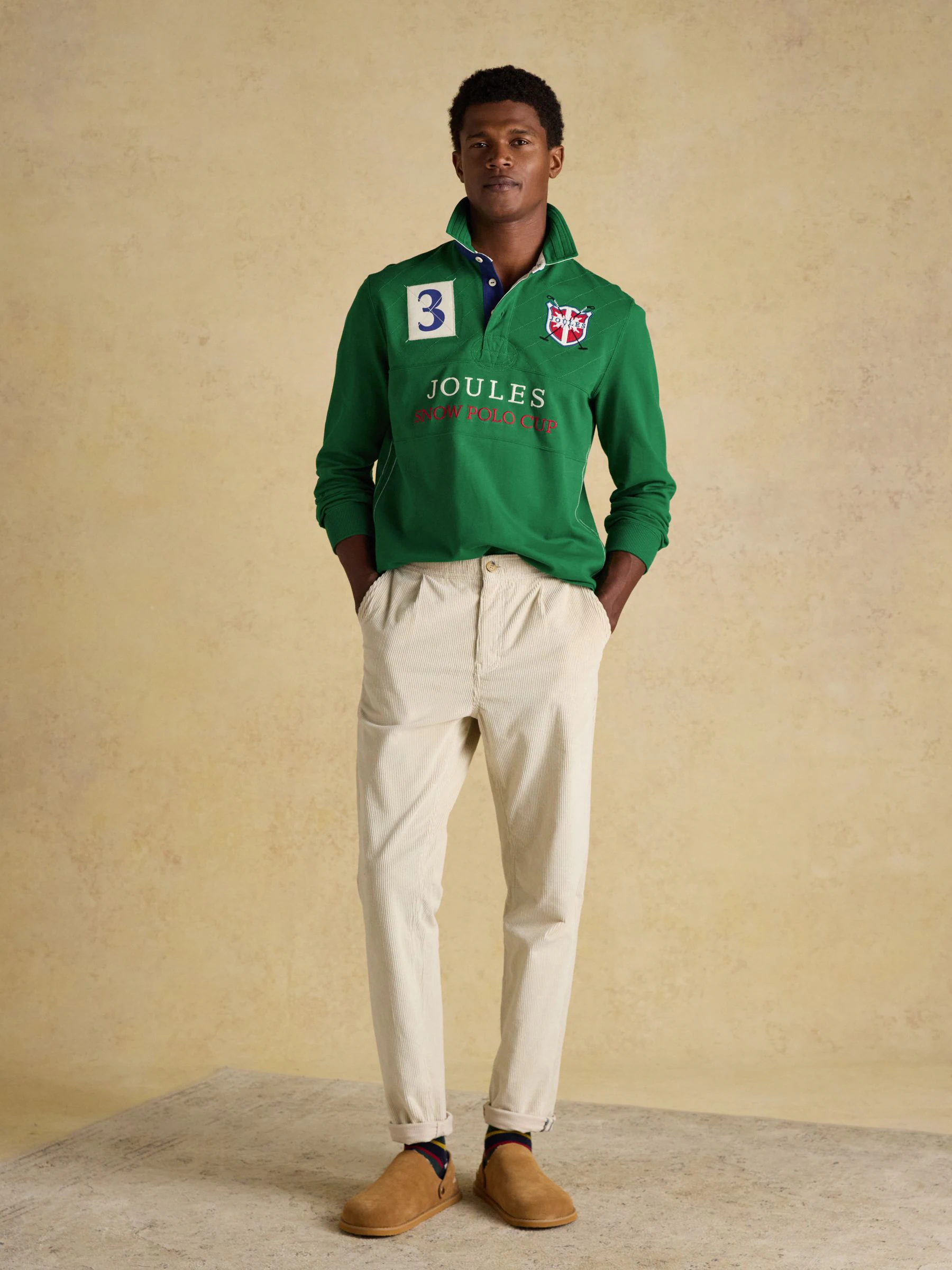 Groen - Alpine Classic Fit Cotton Polo Shirt