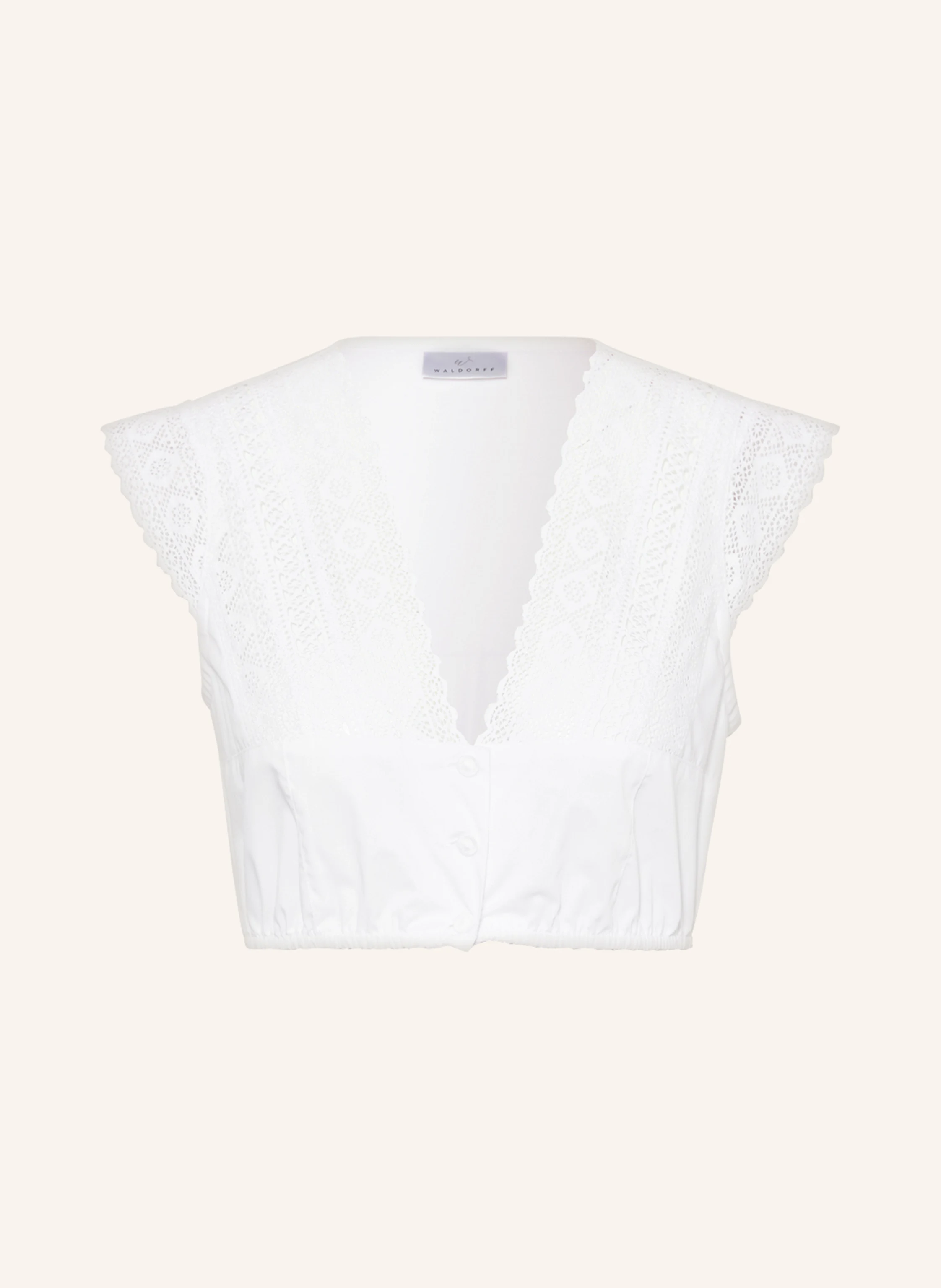 WALDORFF Dirndlbluse MINA mit Spitze