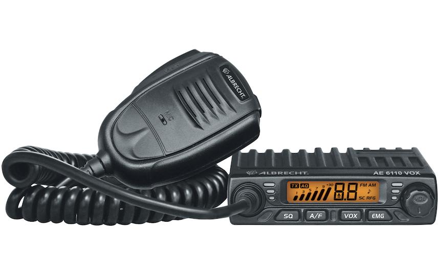 CB Funkgerät AE 6110 VOX mit Zigarettenanzünder-SteckerMini-CB Funk mit VOX Freisprechfunktion