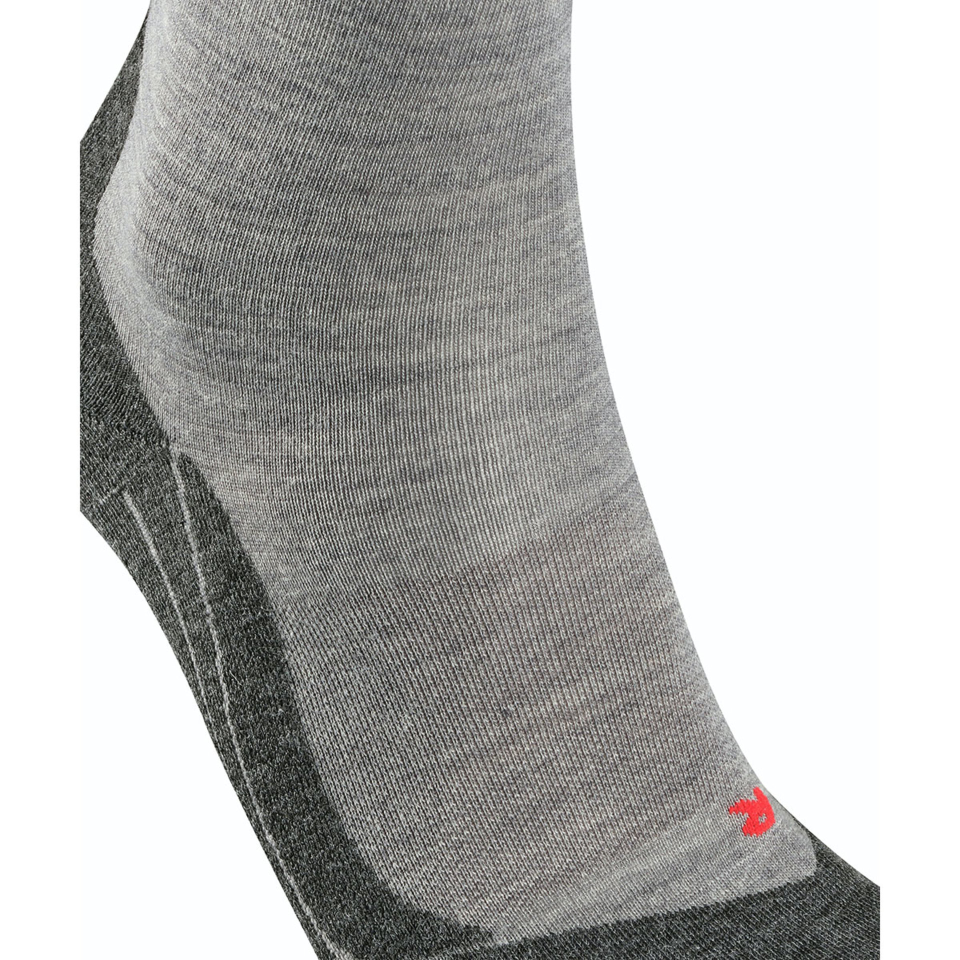 Falke RU4 Wool Hardloopsokken Grijs Heren