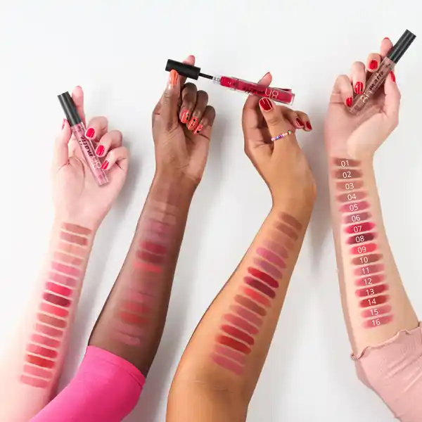 8h matte liquid lipstick 09 Fiery Red