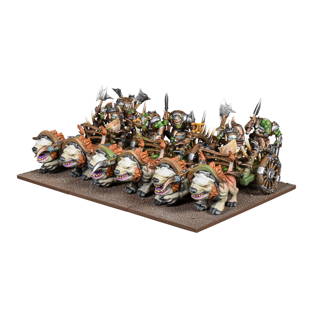 Kings of War - Orc Chariots / Fight Wagons
