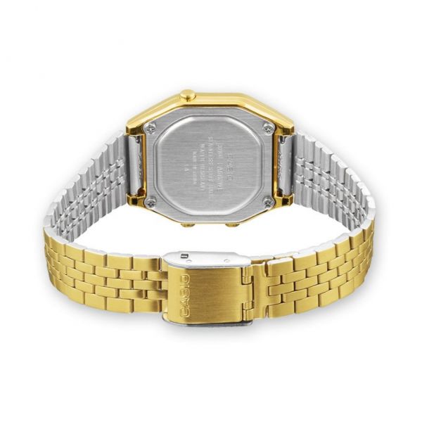 Casio Relógio Plastic / Resin Gold - LA680WEGA-9ER